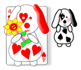 Kochi 4 of Spades sticker #4682172