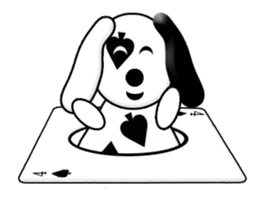 Kochi 4 of Spades sticker #4682177