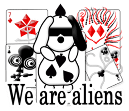 Kochi 4 of Spades sticker #4682181