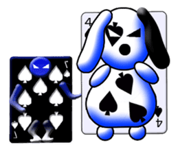 Kochi 4 of Spades sticker #4682183