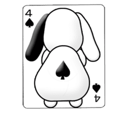 Kochi 4 of Spades sticker #4682190