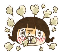 passion girl sticker #4683007