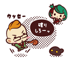 Balloon of magic Type A sticker #4683078