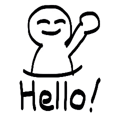 Poor picture weakness relax Sticker