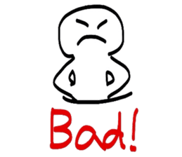 Poor picture weakness relax Sticker sticker #4683129