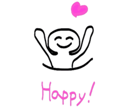 Poor picture weakness relax Sticker sticker #4683132