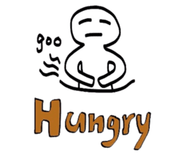 Poor picture weakness relax Sticker sticker #4683135