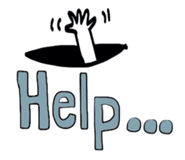 Poor picture weakness relax Sticker sticker #4683143