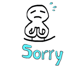 Poor picture weakness relax Sticker sticker #4683144