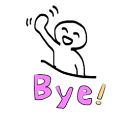 Poor picture weakness relax Sticker sticker #4683150