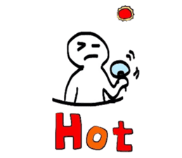 Poor picture weakness relax Sticker sticker #4683152