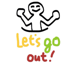 Poor picture weakness relax Sticker sticker #4683157