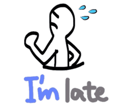 Poor picture weakness relax Sticker sticker #4683166