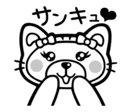 Sticker of Kumaechan 3 sticker #4683338