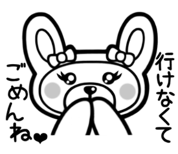 Sticker of Kumaechan 3 sticker #4683346