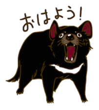 Angry Tasmanian Devil sticker #4683408