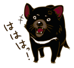 Angry Tasmanian Devil sticker #4683411
