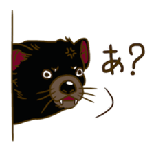 Angry Tasmanian Devil sticker #4683415