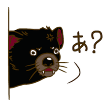 Angry Tasmanian Devil sticker #4683415