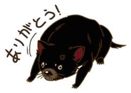 Angry Tasmanian Devil sticker #4683418
