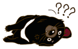 Angry Tasmanian Devil sticker #4683426