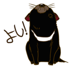 Angry Tasmanian Devil sticker #4683435