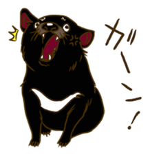 Angry Tasmanian Devil sticker #4683437