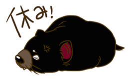 Angry Tasmanian Devil sticker #4683439