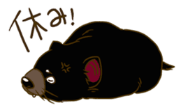 Angry Tasmanian Devil sticker #4683439
