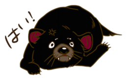 Angry Tasmanian Devil sticker #4683442