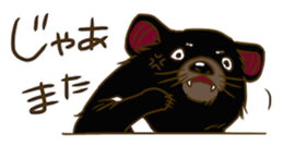 Angry Tasmanian Devil sticker #4683447