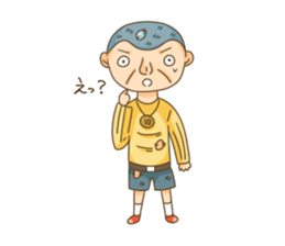 10yen boy KANTA sticker #4683816