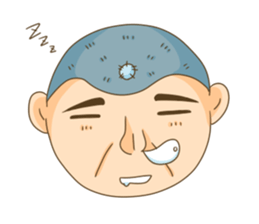 10yen boy KANTA sticker #4683822