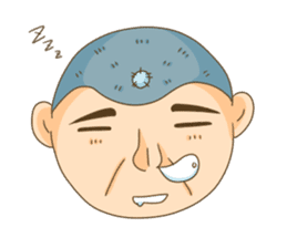 10yen boy KANTA sticker #4683822