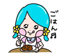 Toyama Girl  papi and pupe sticker #4684322
