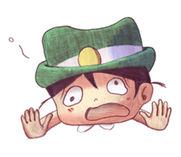 a station employee girl "Ikumi" sticker #4684804