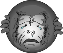 RARIGO of a gorilla3 sticker #4684912