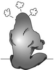 RARIGO of a gorilla3 sticker #4684921