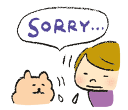 kimi and mocomoco sticker #4684976