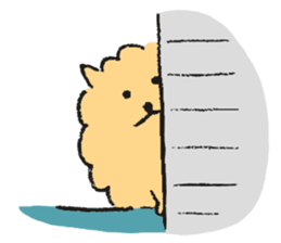 kimi and mocomoco sticker #4684979