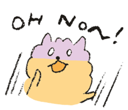 kimi and mocomoco sticker #4684985