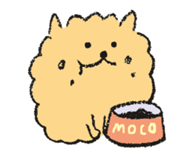 kimi and mocomoco sticker #4684988