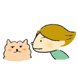 kimi and mocomoco sticker #4685000