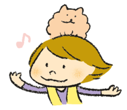 kimi and mocomoco sticker #4685003