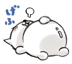 MUKANEKO-Angry Cat- sticker #4685430