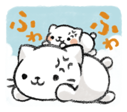 MUKANEKO-Angry Cat- sticker #4685436