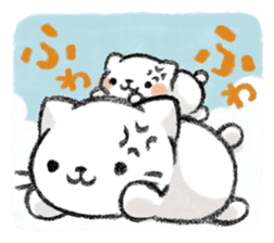 MUKANEKO-Angry Cat- sticker #4685436