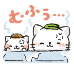 MUKANEKO-Angry Cat- sticker #4685439