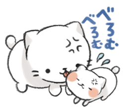 MUKANEKO-Angry Cat- sticker #4685440