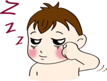 Mochi  Baby sticker #4686308